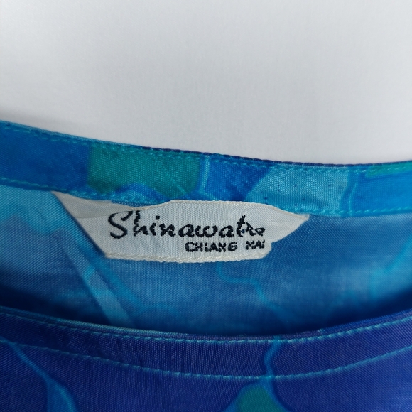 Vintage Shinawatra Thai Silk Top - Picture 4 of 8